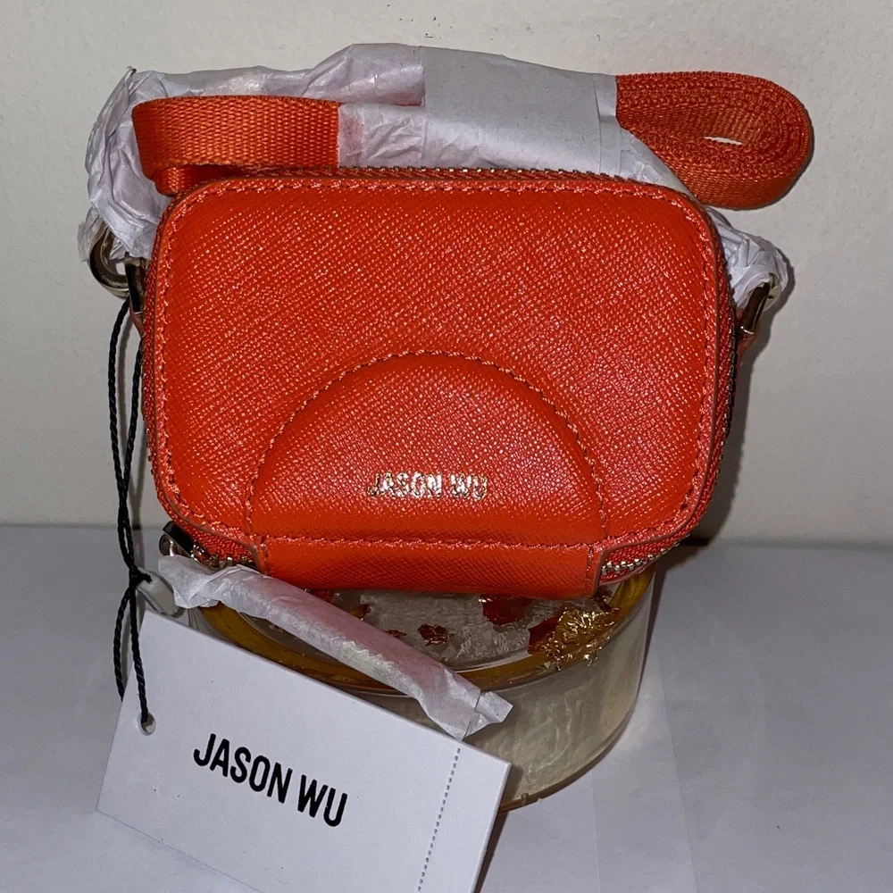 Jason Wu Leather Crossbody, Orange